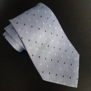 Michael Kors Silver Grey 100% Silk Tie